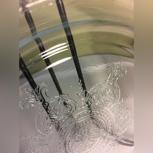 Vintage Fire King Philbe Sapphire Blue Pie Plate - Picture 10 of 11